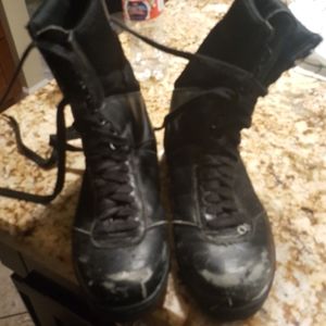 Black Army Boots
